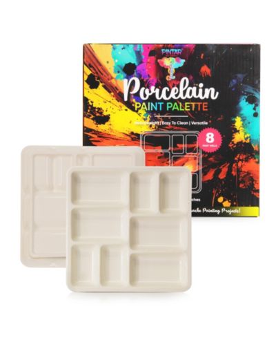 Палитра Pintar Ceramic Watercolor Paint Tray - 8 Well Ceramic