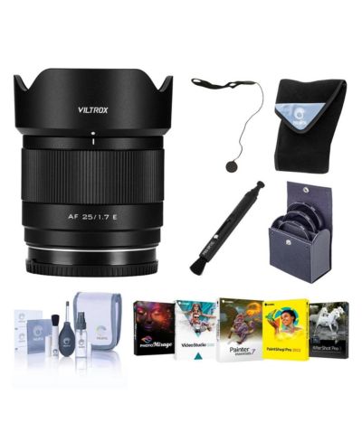 Viltrox AF 25mm f/1.7 объектив для Sony E с набором для чистки