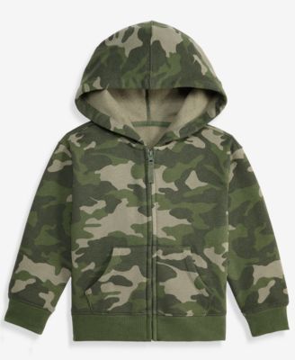 Худи Epic Threads Toddler Boys' Camo-Print Fleece Zip-Up