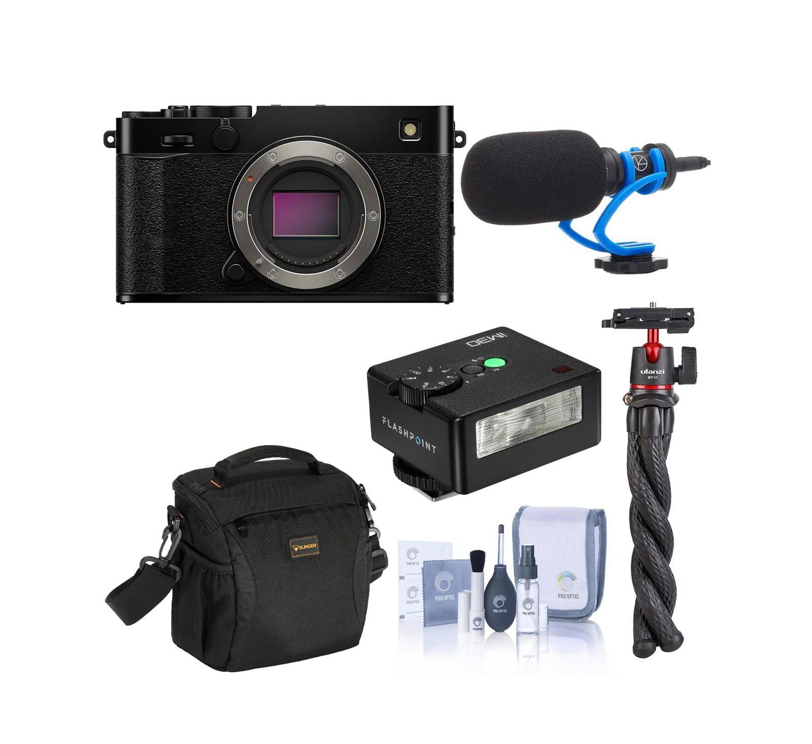 Fujifilm Беззеркальная камера X-E5 комплект с картой памяти и сумкой