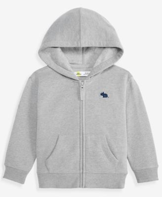 Epic Threads Toddler Boys' 12M-5T Fleece Icon Zip-Up Hoodie, Macy's Exclusive