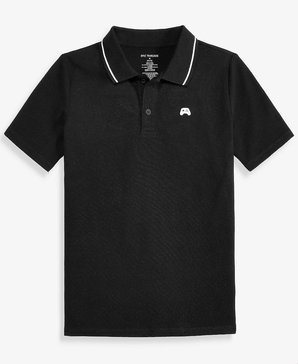 Epic Threads Детский поло Piqué-Knit XS-XL