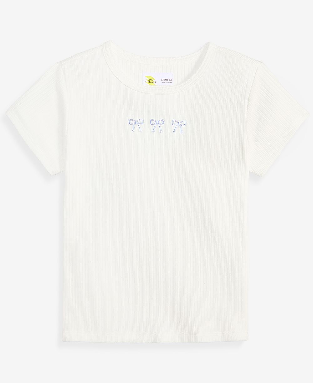 Epic Threads Детская футболка в рубчик, XS-XL