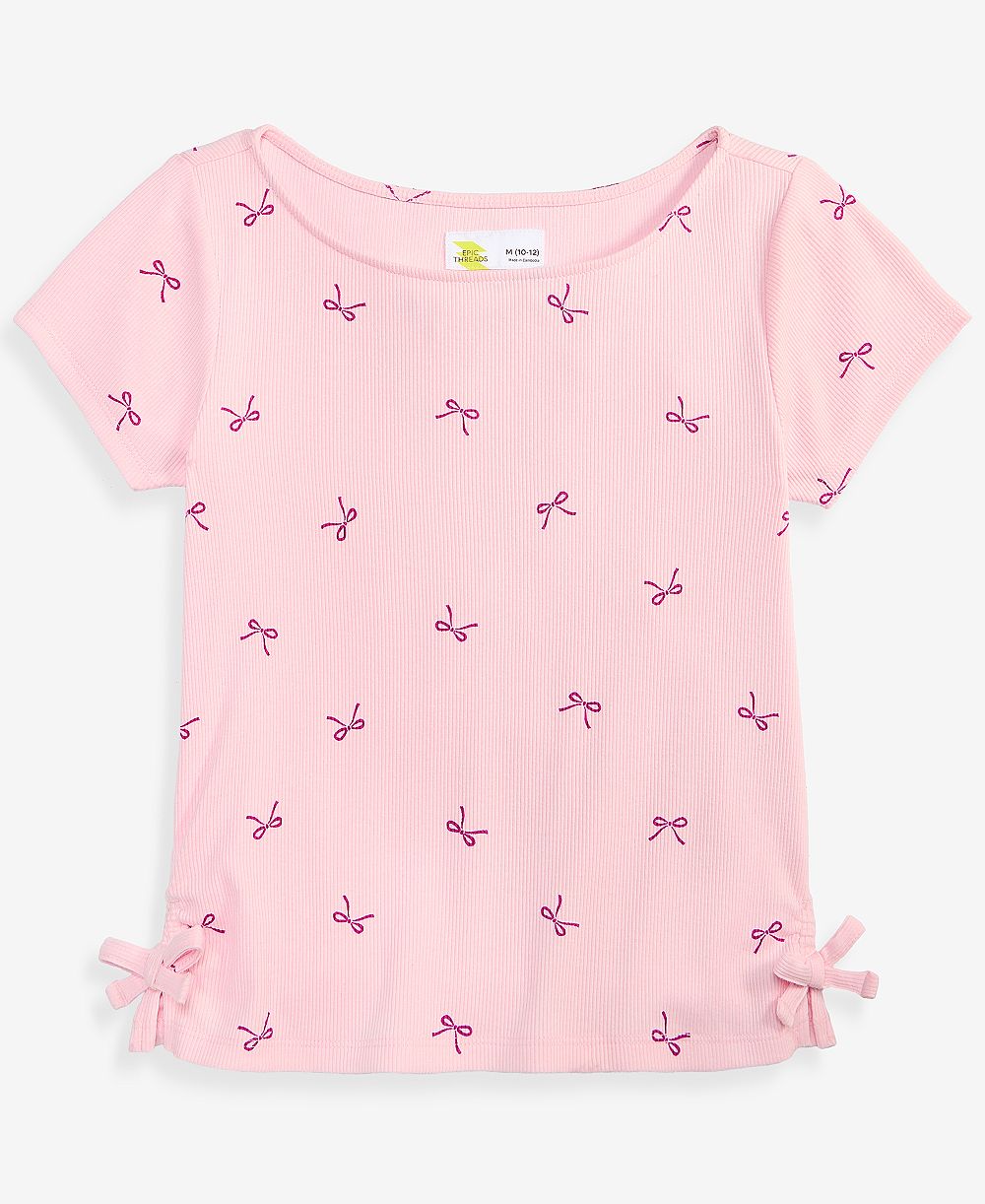 Epic Threads Детский трикотажный T-shirt с принтом бантов