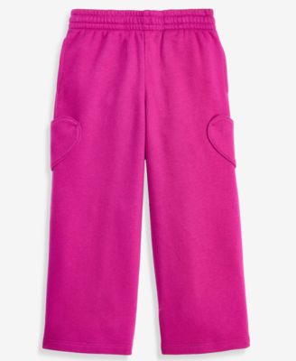 Epic Threads Toddler Girls' 12M-5T Heart-Pocket Fleece Pants, Macy's Exclusive