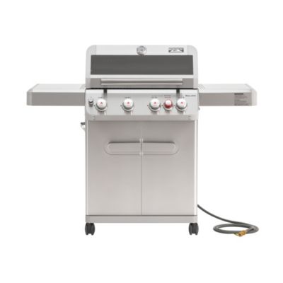 Monument Grills Mesa 415BZNG газовый гриль из нержавеющей стали с Broil-Zone и стеклом Clearview
