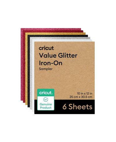 Творческая виниловая бумага Cricut Glitter Iron-On