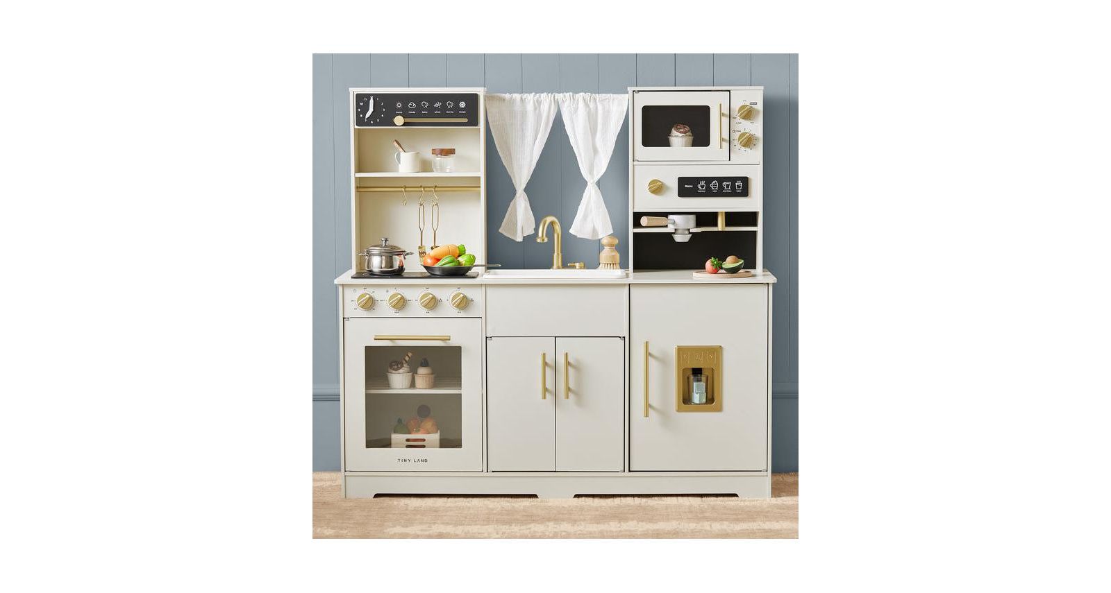 Деревянная игровая кухня Tiny Land для детей с проточной водой — Iconic Aqua Kitchen