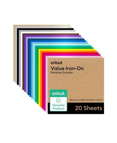 Cricut набор наклеек Iron-On, Rainbow Sampler