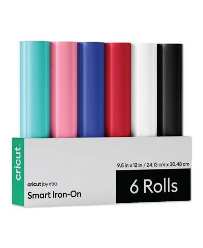 Термотрансферная виниловая пленка Cricut Joy Xtra Smart Iron-On, Twilight Sampler, 9.5 in x 12 in (6 шт.)
