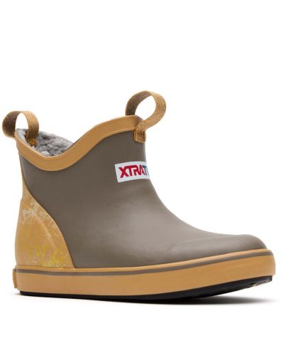 XTRATUF Big Kids Trolling Pack Fleece Lined Ankle Deck Boot
