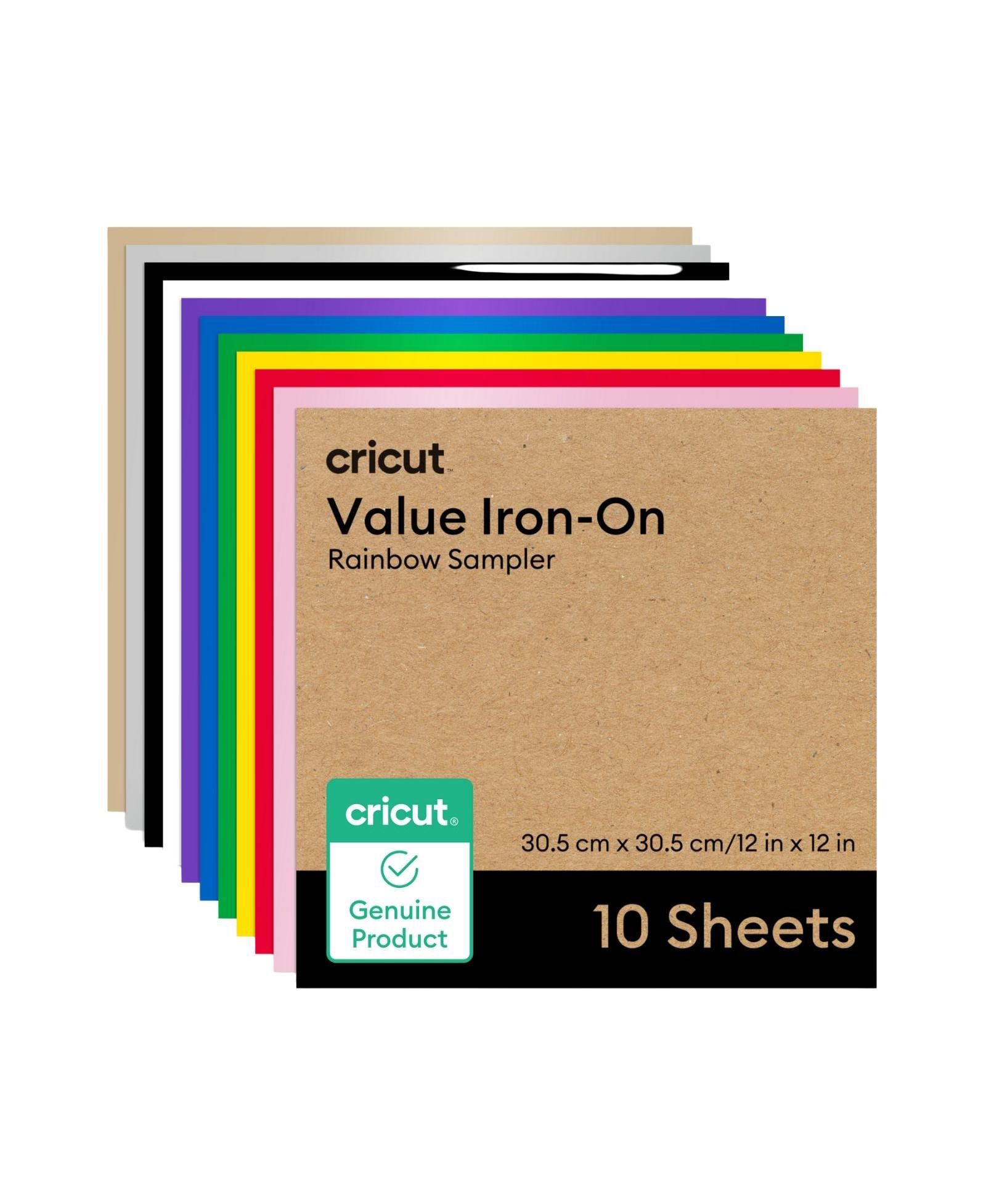 Cricut Value Iron-On, Rainbow Sampler - Rainbow Sampler