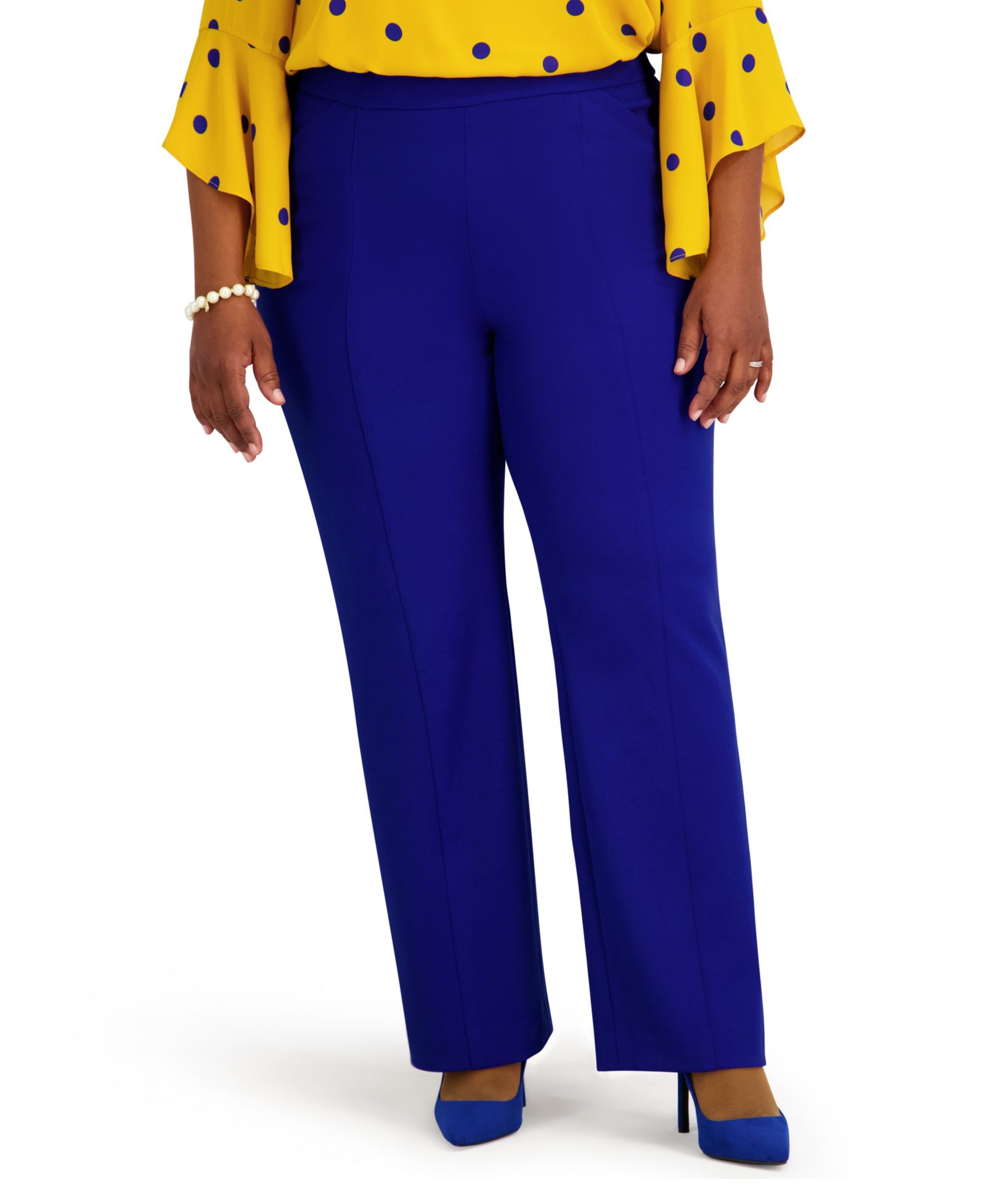 Женские брюки Kasper Seamed Slash Pocket Trousers