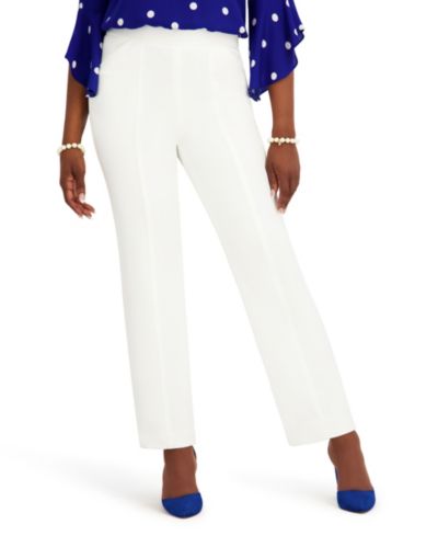 Kasper Женский Pull-On Seamed Trousers Pants