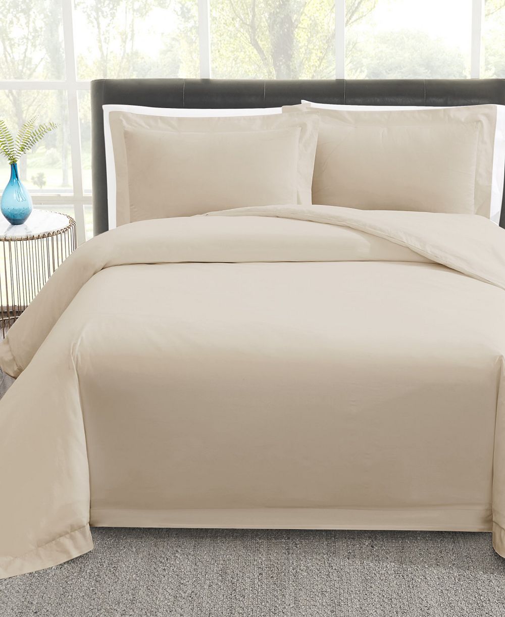 Комплект из 3 пододеяльников Vince Camuto Classic, 400-Thread Count Cotton, Full/Queen