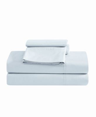 Vince Camuto Classic Percale 400 Thread Count 4-Pc. Sheet Set, Full