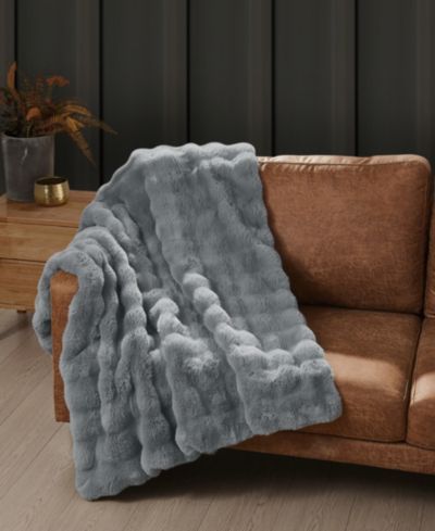 Плед Frye Bubble Rabbit Faux Fur, 50" x 70"