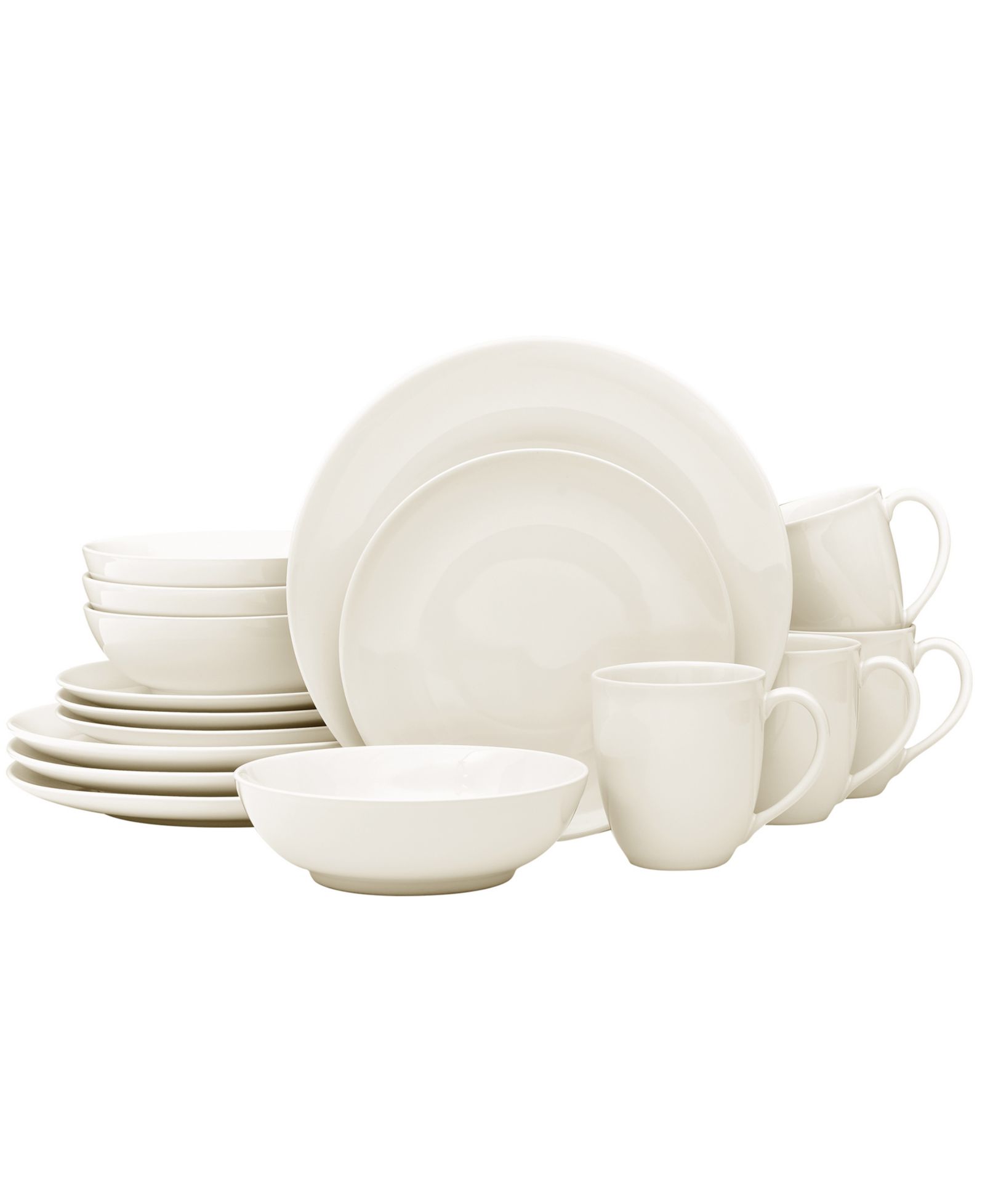 Noritake Colorwave Naked Coupe 16 Pc. Dinnerware Set, Service for 4