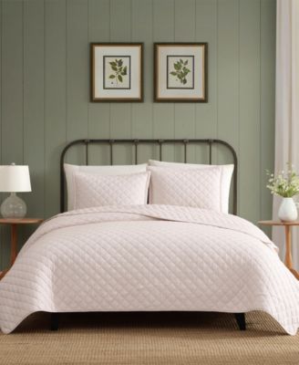 Laura Ashley стеганое покрывало Tessa's Ticking Stripe, King
