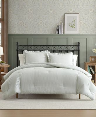 Комплект покрывал Laura Ashley Oxford Stripe, 3 предмета, размер Full/Queen