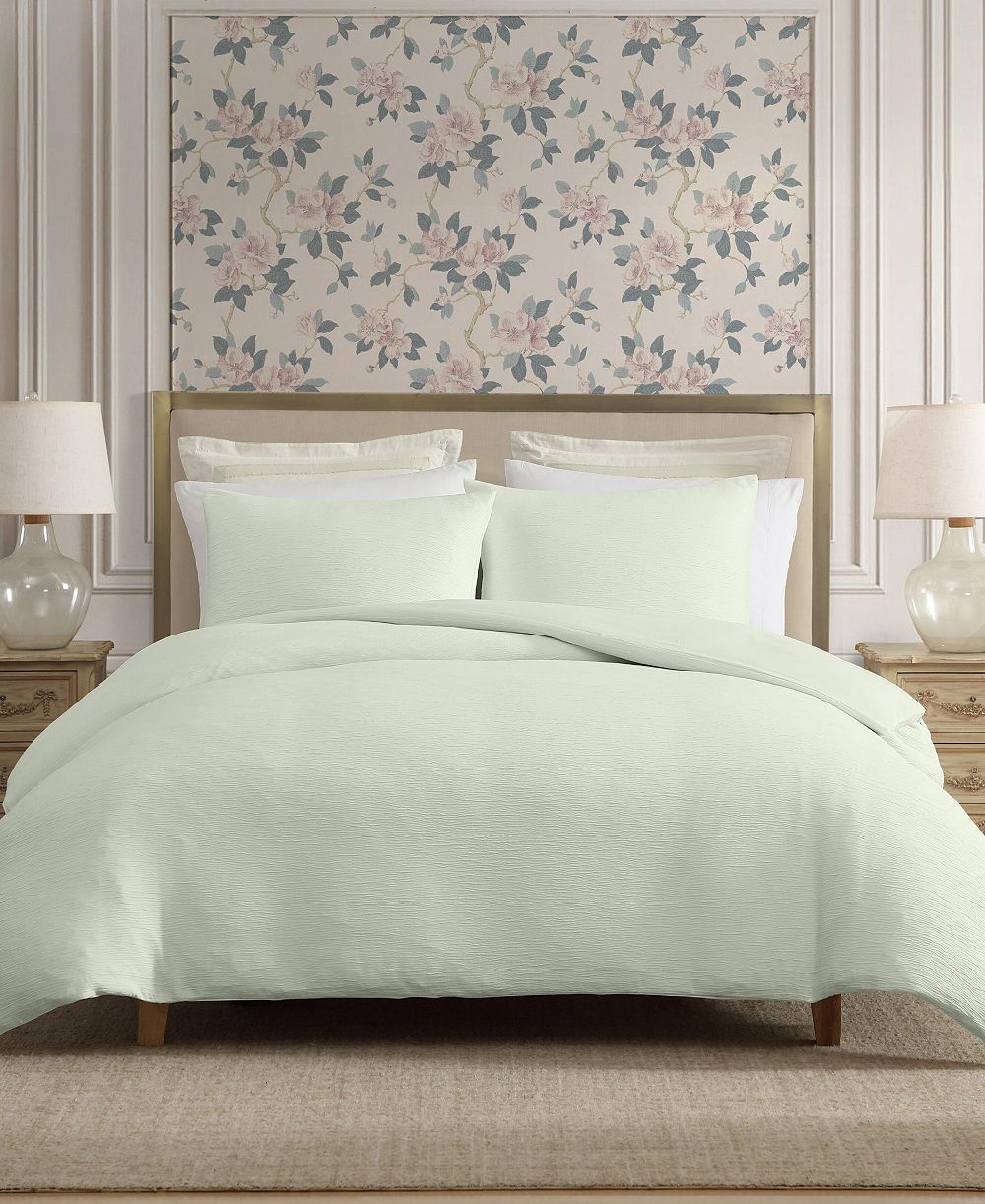 Комплект из 3 чехлов для одеяла Laura Ashley Crinkle Woven Gauze, King