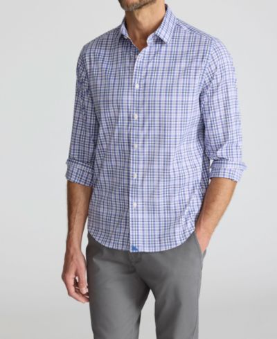 Мужская рубашка UNTUCKit Regular Fit Wrinkle-Free Cotton Tek Winterfield
