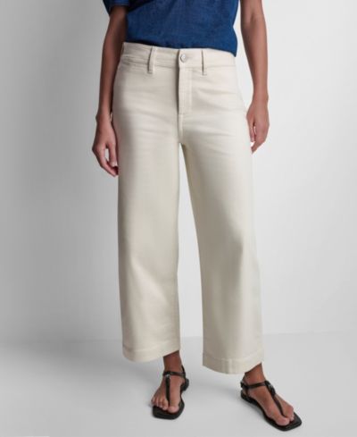 DKNY Jeans Petite High-Rise Stretch Ankle Pants