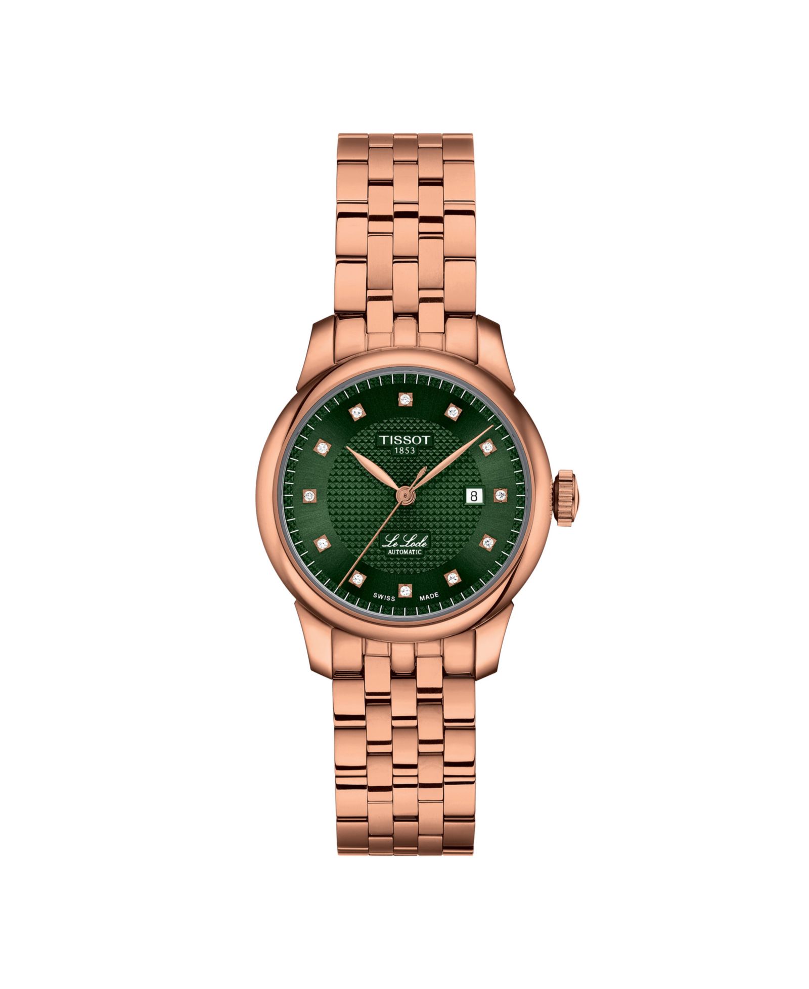 Tissot Women's Rose Gold Automatic Stainless Steel Watch, 29mm
