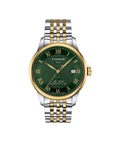 Tissot Men's Powermatic Two-Tone Stainless Steel Watch, 39.30mm
