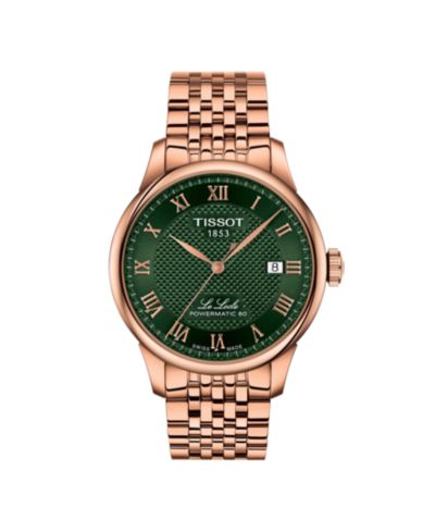 Tissot Men's Powermatic PVD Coated Stainless Steel Watch, 39.30mm