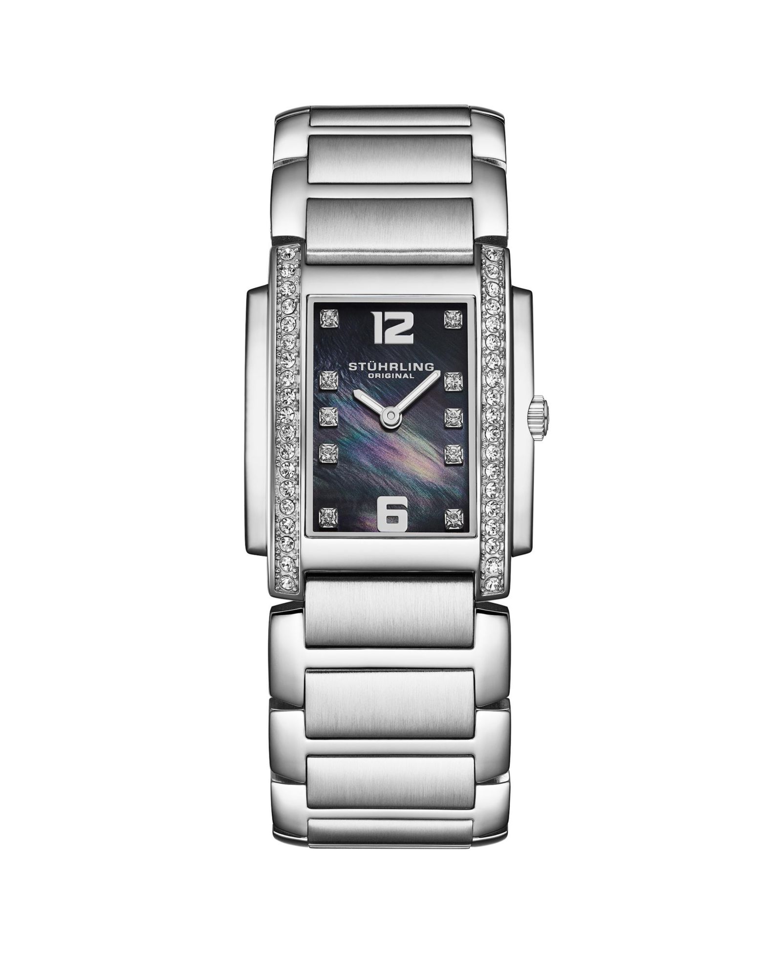 Женские часы Stuhrling Serafine 4089.4 Rectangular Quartz