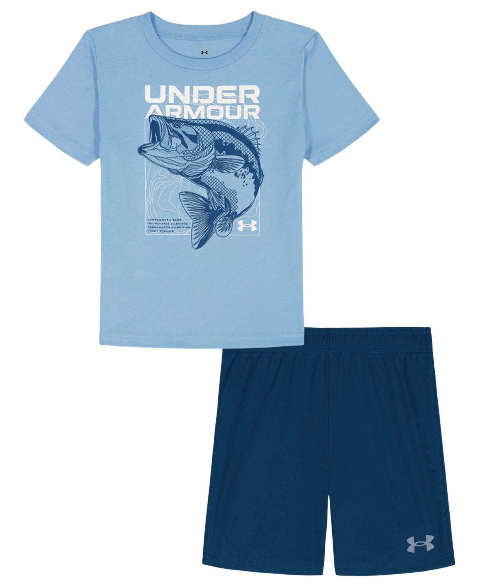 Under Armour футболка с коротким рукавом для мальчиков-малышей 2T-4T