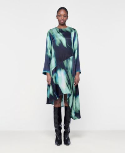 Женское платье Leem Printed Paneled