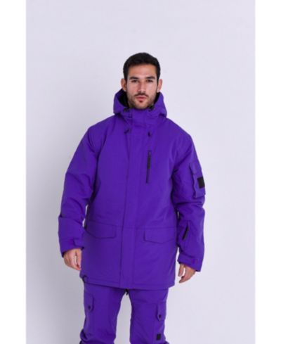 OOSC Clothing Мужская куртка Yeh Man, фиолетовая