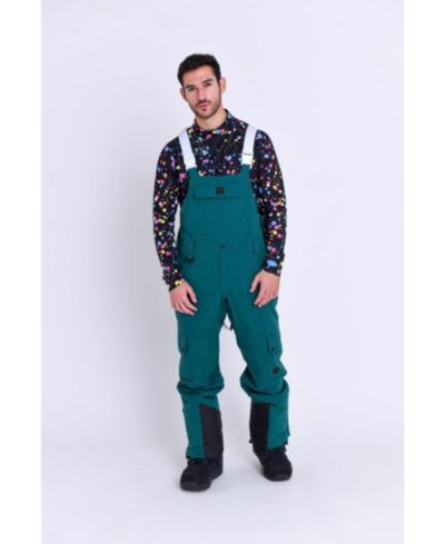Мужские брюки OOSC Clothing Yeh Man Bib Pant - Forest Green