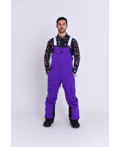 OOSC Clothing Men's Yeh Man Bib Pant - Purple