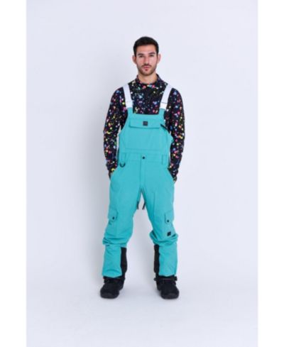 OOSC Clothing Men's Yeh Man Bib Pant - Aqua