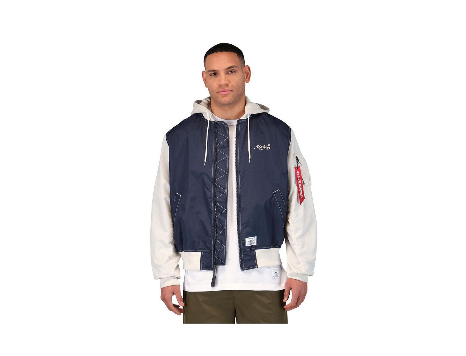 Alpha Industries Men's L-2B Relaxed Varsity Flight Jacket