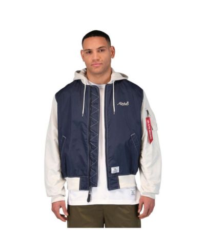 Alpha Industries Мужская летная куртка Varsity L-2B