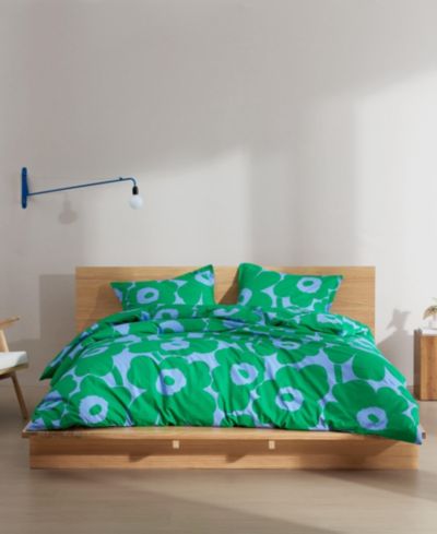 Комплект Marimekko Unikko Cotton 3-Pc. Duvet Cover, Full/Queen