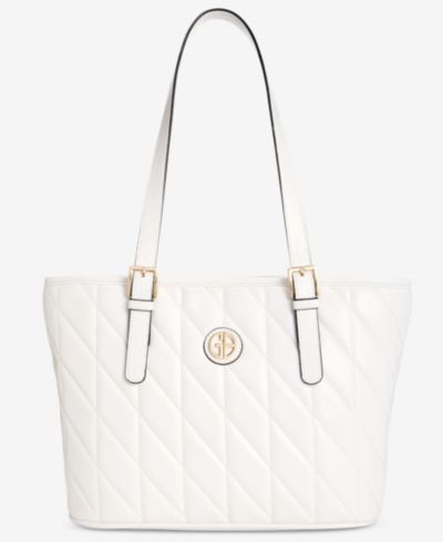 Giani Bernini Tilted Quilt Tulip Tote, Exclusively at Macy's