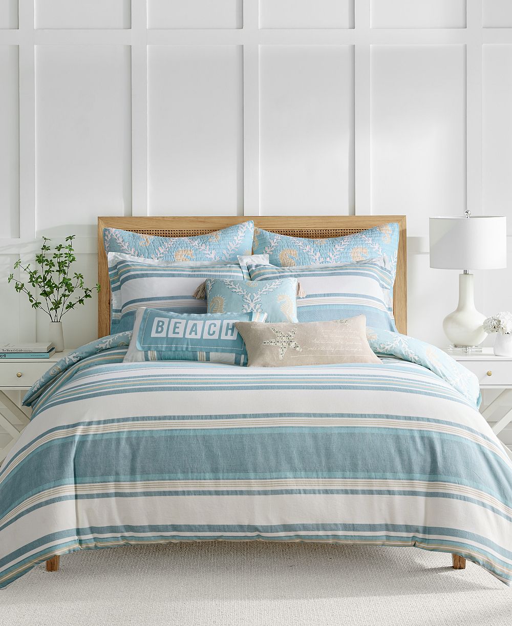 Реверсивный комплект пододеяльников Levtex Home Kailua, 2 шт., Twin