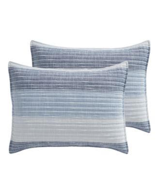 Levtex Home Sand Stripes 2-Piece Pillow Sham Set, Standard