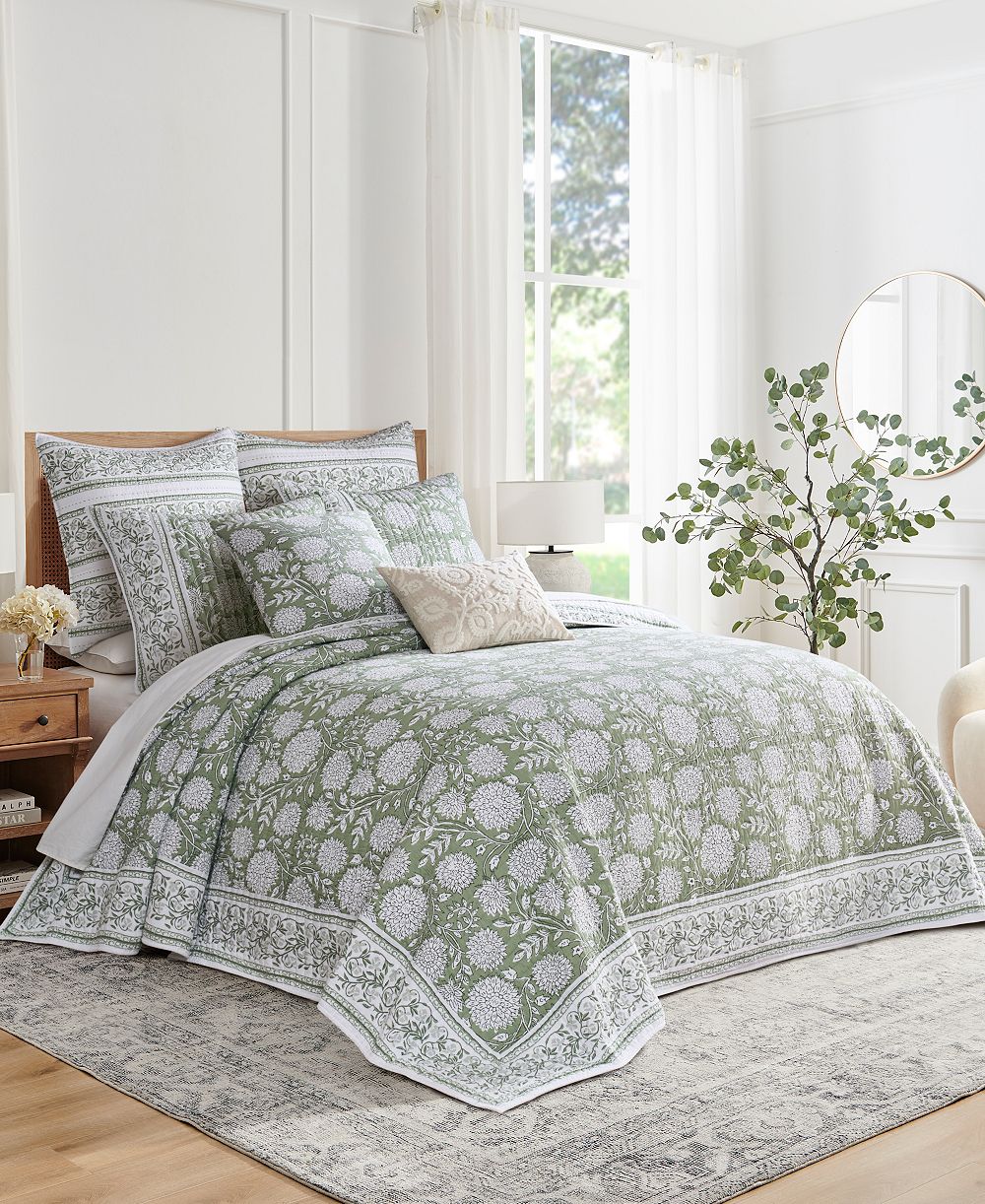 Levtex Home Adare реверсивный комплект постельного белья, 3-Piece, Full
