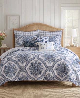 Комплект стеганого покрывала Levtex Home Lentana Reversible 2-Pc.