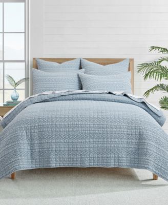 Levtex Home комплект из 2 предметов стеганого одеяла Trintton с текстурным узором, размер Twin