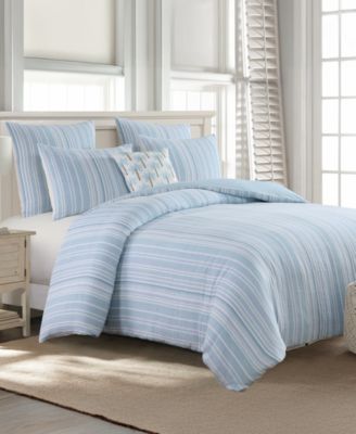Комплект из 2 одеял Levtex Home Boracay Stripe Muslin Textured, Twin