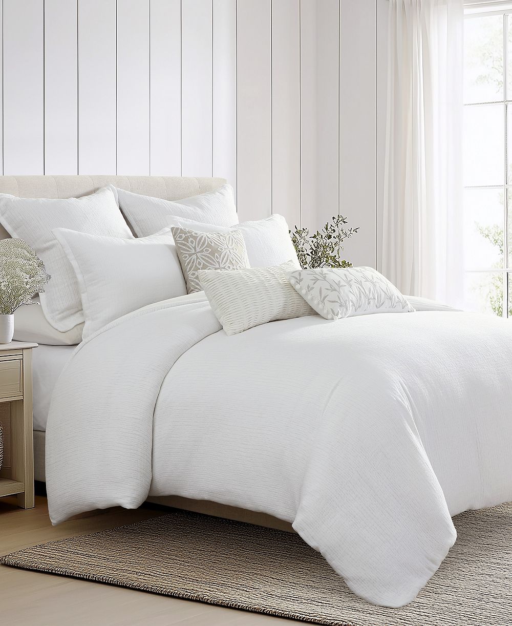 Комплект пододеяльник Levtex Home Matelasse Textured Cotton 3-Pc. Duvet Cover Set Queen