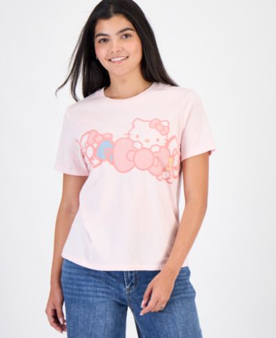 Sanrio Juniors' Hello Kitty Graphic Print T-Shirt