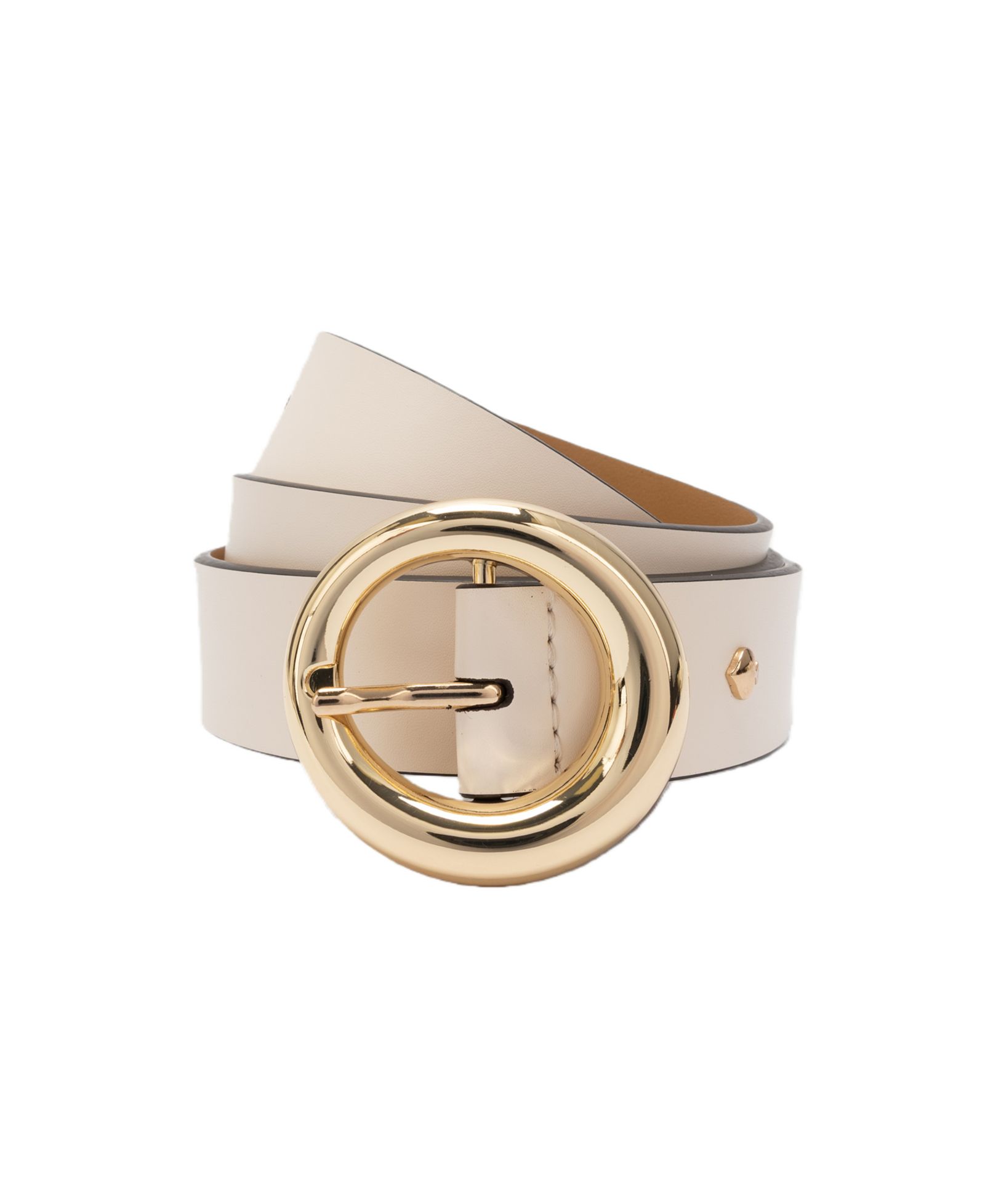 kate spade new york Women's Round Molten Buckle Belt